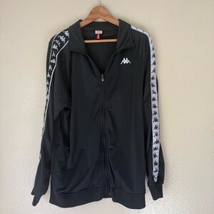 Kappa Black and White Lightweight Jacket